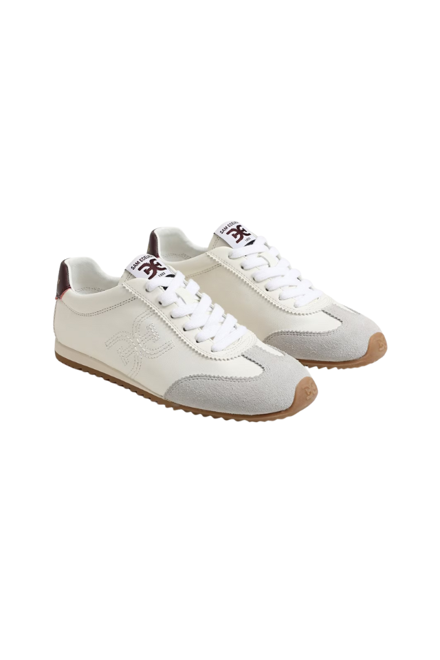Sam Edelman Isella 2 - White/Plum Leather
