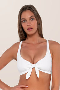 Sunsets Brandi Bralette - White Lily