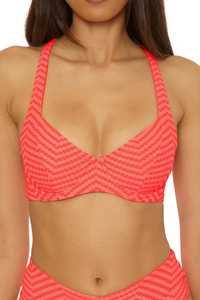 Becca Connect Underwire Top - Dragon Fire