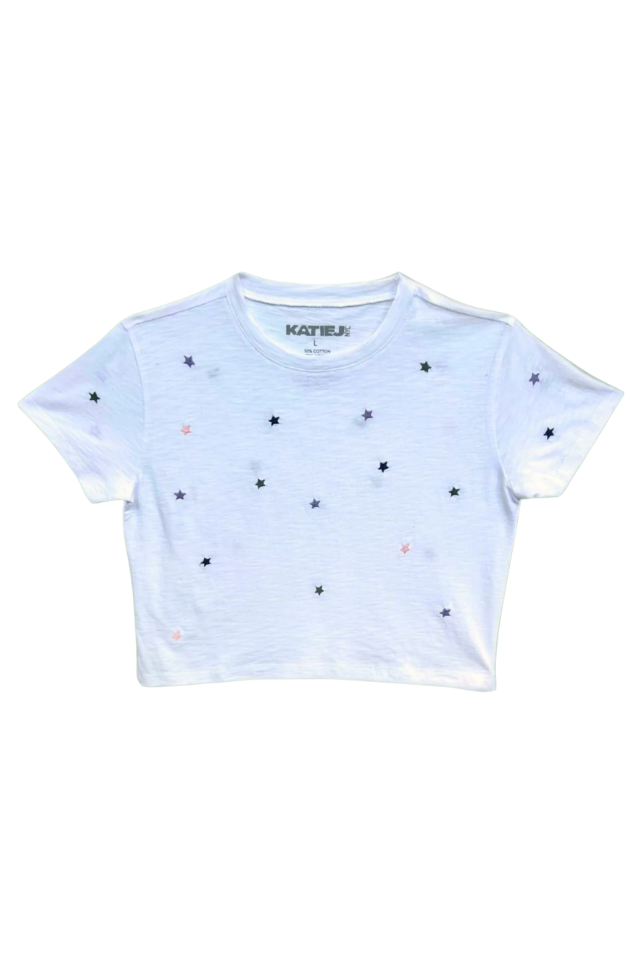 KatieJ Fearless Tee - Pastel Stars