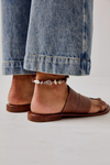 Free People Abilene Toe Loop Sandal - Luggage