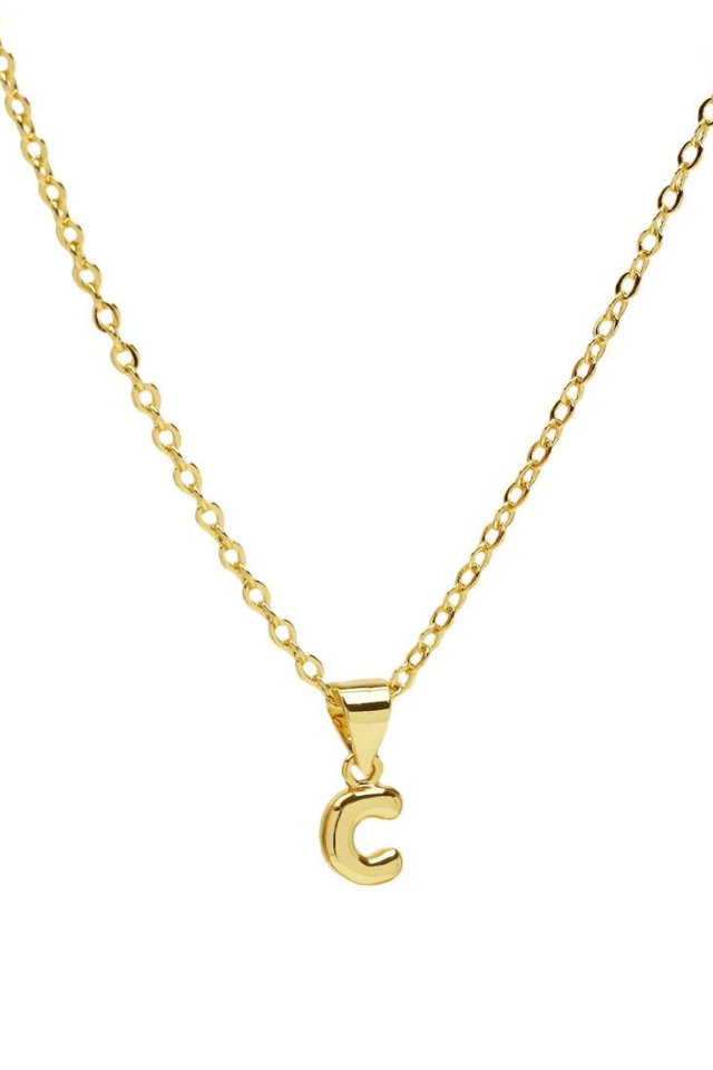 SB Mini Balloon Bubble 18K Gold Necklace