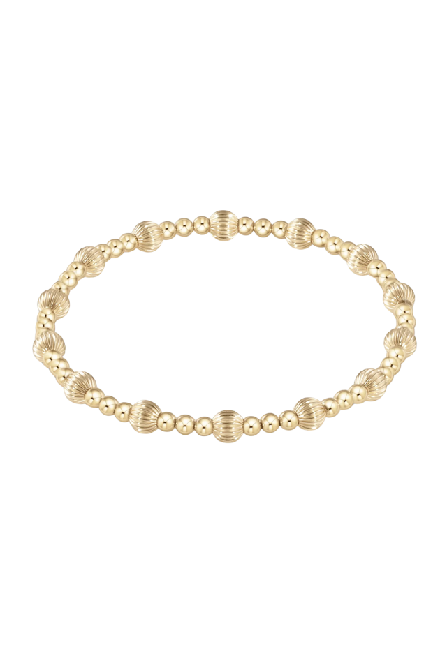 enewton Dignity Sincerity 5mm Bead Bracelet-Gold