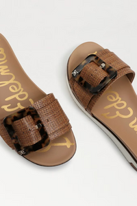 Sam Edelman Ariane Slide Sandal - Cuoio Weave