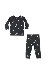 Quincy Mae Bamboo Pajama Set - Ghosts