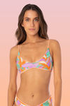 Maaji Liberties Top - Vibrant Apricot