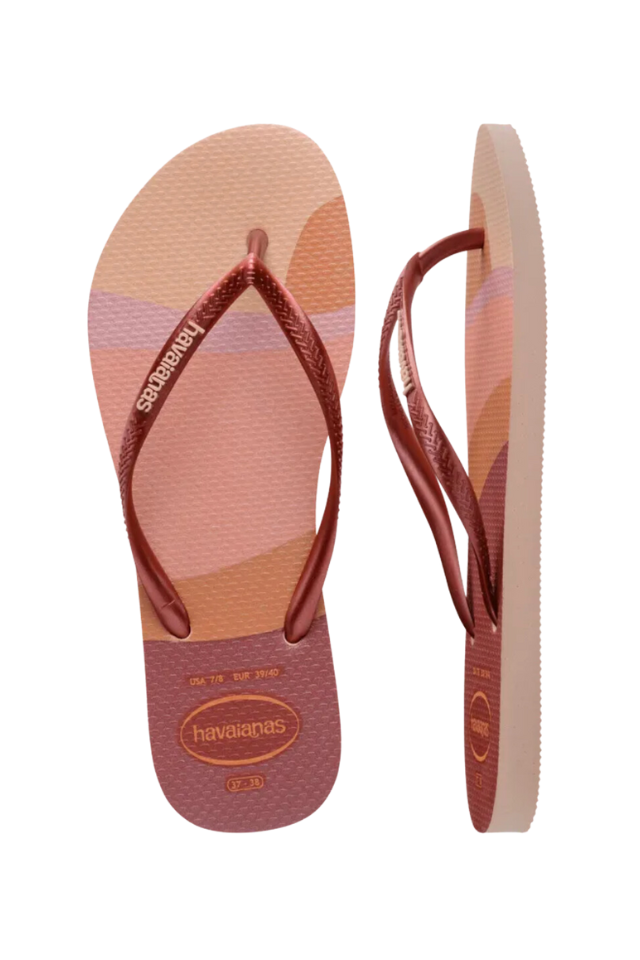 Havaianas Slim Palette Glow Sandal - Ballet/Rose