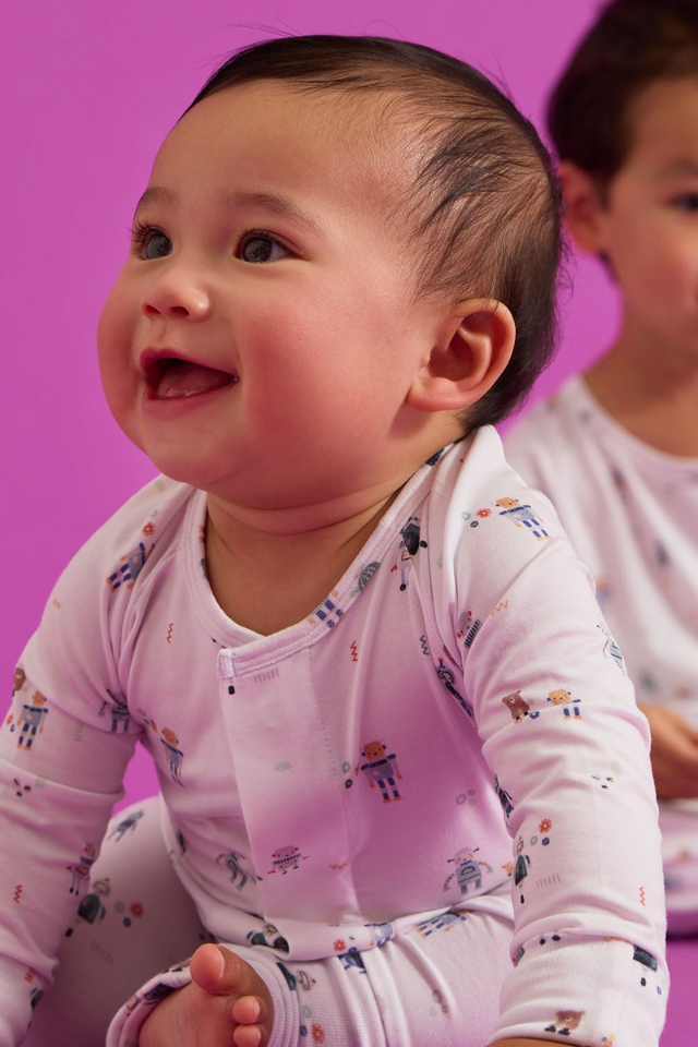 Magnetic Me Modal Convertible Coverall - Love You A Bot