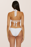 Becca Colette Castaway HI Neck Top - White