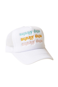 The Darling Effect Trucker Hat - Sunny Daze