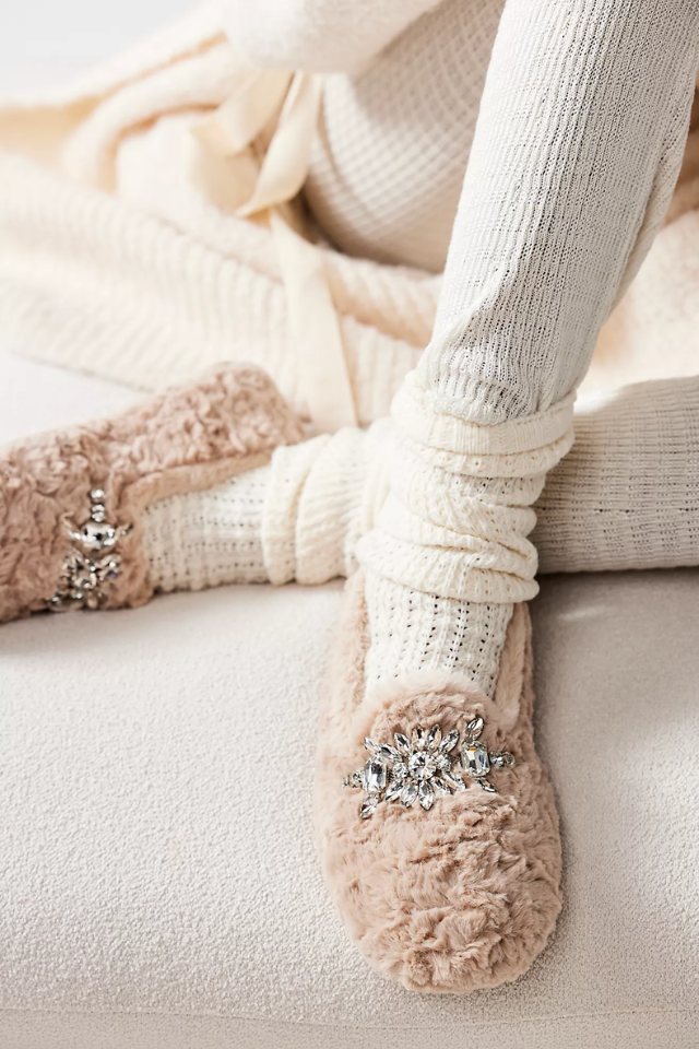 Free People Slumber Party Loafer Slip On - Vanilla Latte