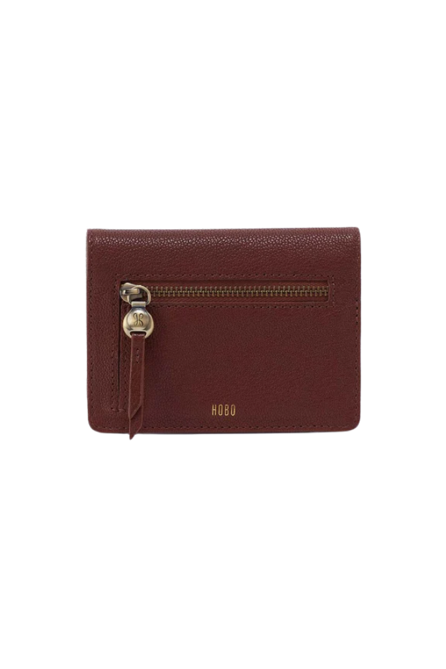 Hobo Hutton Small Wallet - Brown Bear
