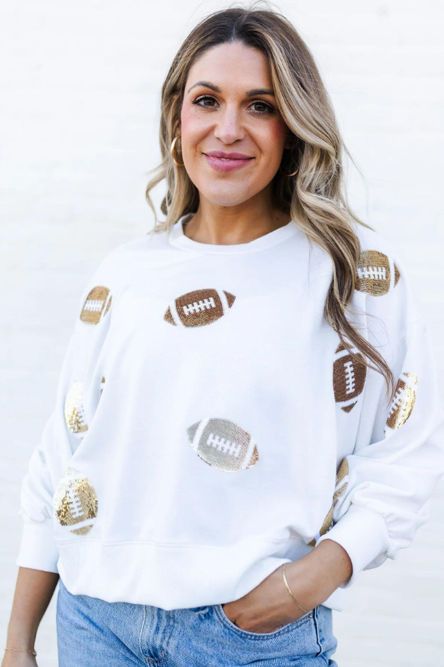 MS Millie Sweatshirt - Footballs