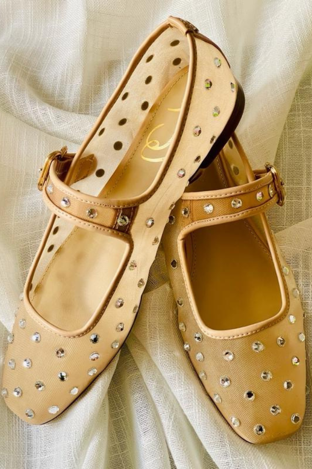 Sam Edelman Michaela Shine - Gold Mesh