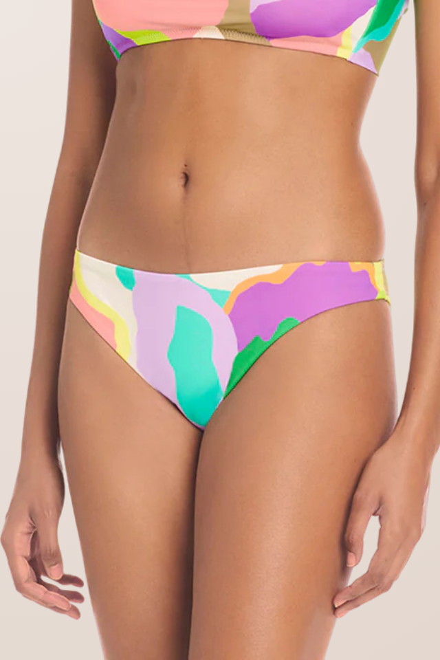 Sanctuary Swim Cinch Back Hipster - Multi