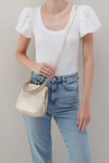 HOBO Alba Crossbody - Sand Shimmer