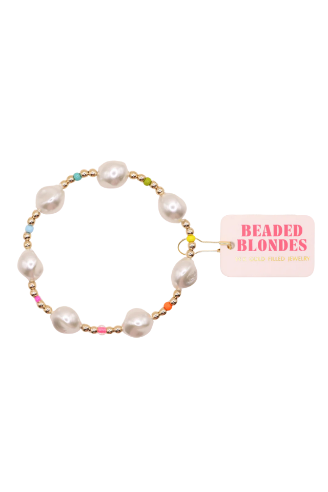 Beaded Blondes Rainbow Sadie Bracelet