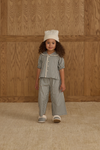 Rylee + Cru Ruffle Pajamas - Evergreen Gingham