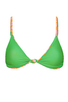 Maaji Sunset Petals Sahara Top - Open Green
