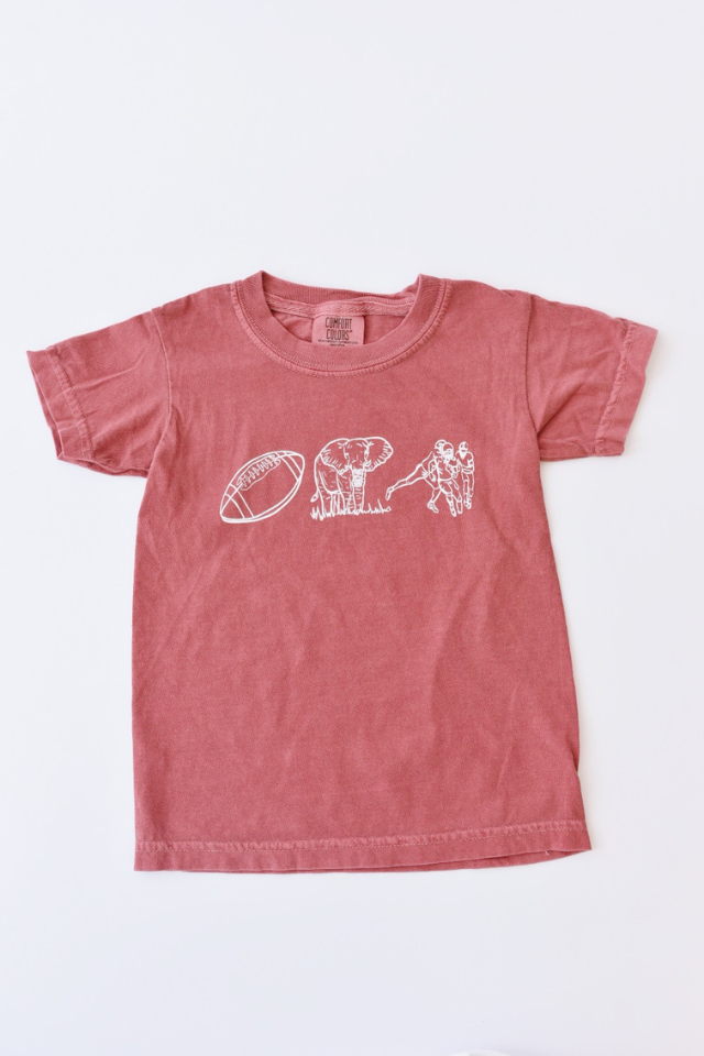 Studio Smocks Elephant Football T-Shirt