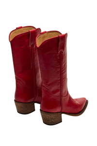 Steve Madden Albany- Red Leather