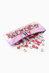 Oh My Mahjong Tile Bag - Lilac