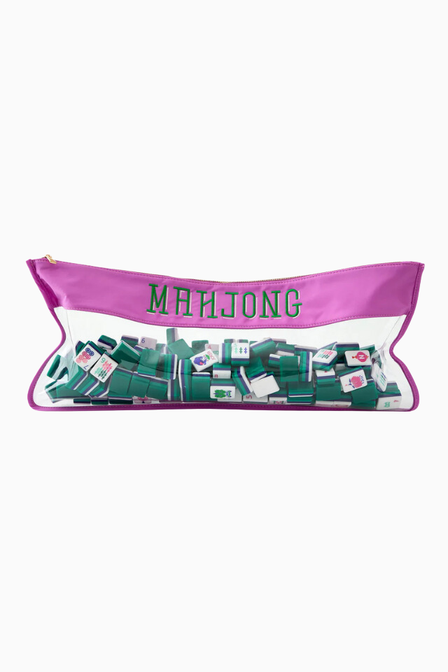 Oh My Mahjong Bag - Lilac Stitched