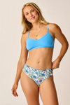 Carve Pipa Compression Bottom - Cloud Multifloral