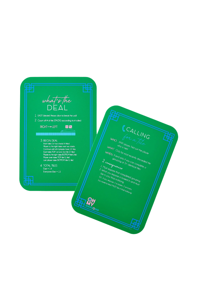 Oh My Mahjong Shufflers - Green