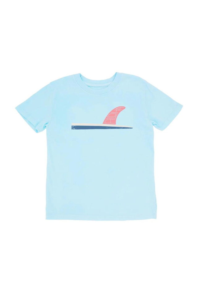 Feather 4 Arrow Aloha Fin Vintage Tee - Crystal Blue