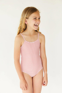 Nell One Piece Swimsuit - Americana Stripe