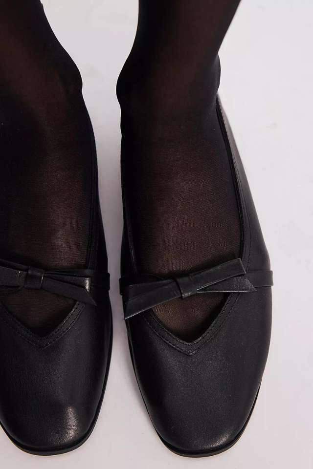 Free people black flats sales