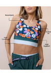 Nani Cut Back Crop Top - Brookside