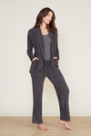Barefoot Dreams CozyChic Lite Circle Cardi - Carbon