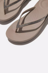 Fit Flop Iqushion Ombre Sparkle - On Taupe/Pewter