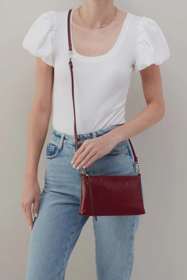 Hobo Darcy Crossbody- Saddleberry