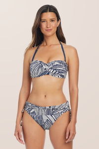 Bleu Twist Bandeau - Midnight