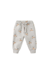 Quincy Mae Relaxed Fleece Sweatpant - Reindeer
