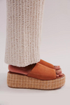 Free People Harbor Flatform - Raffia Tan