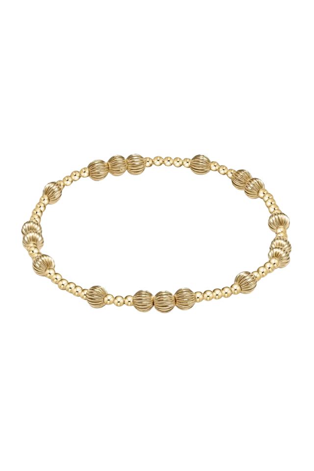 enewton Hope Unwritten Dignity 5mm Bead Bracelet - Gold