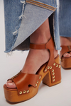 Free People Cecily Clog - Luggage