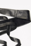 Ada Collection Wrap Belt - Black