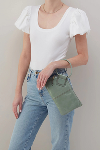 HOBO Sable Wristlet - Jade