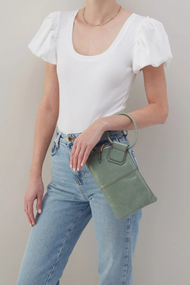 HOBO Sable Wristlet - Jade