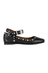 Free People Mystic Mary Jane Flat - Black