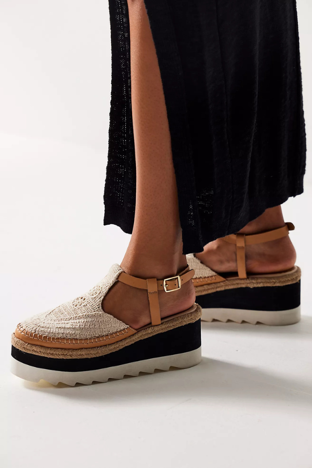 Free People Morning in Mykonos Espadrill - Vachetta Multi