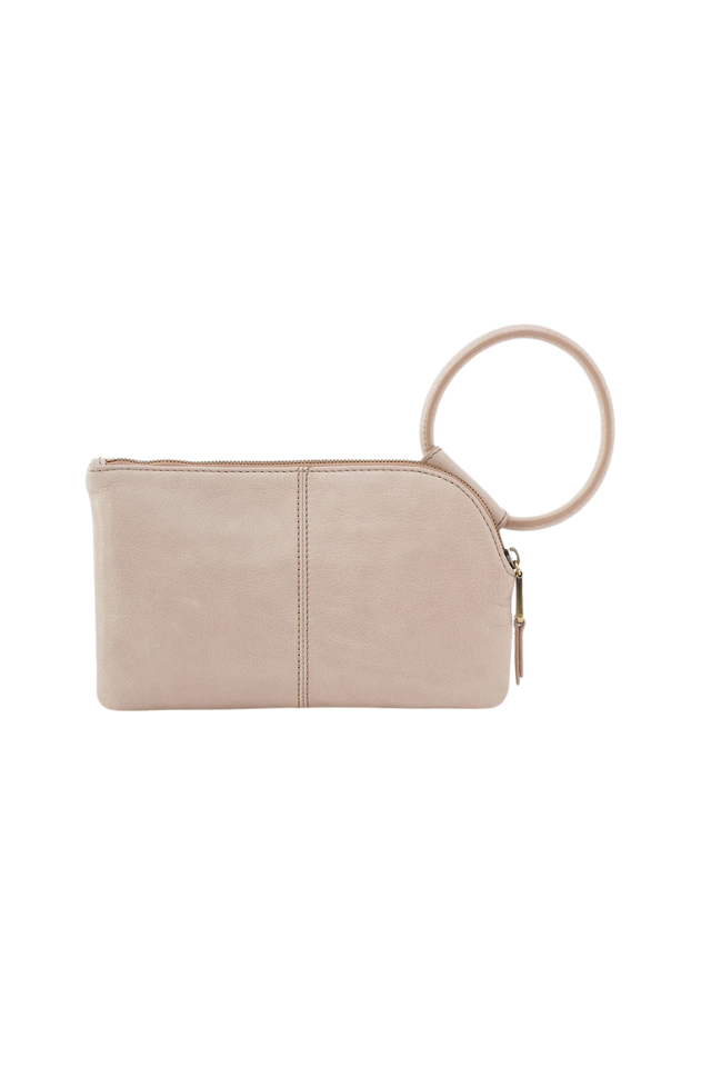 Hobo Sable Wristlet - Stone Gloss