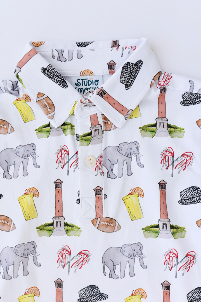Studio Smocks Elephant Polo