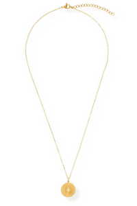 Ellie Vail Rue Sunburst Layer Necklace