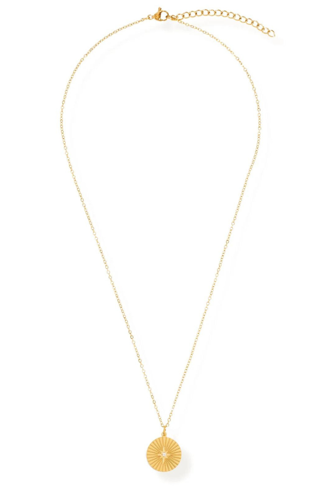 Ellie Vail Rue Sunburst Layer Necklace